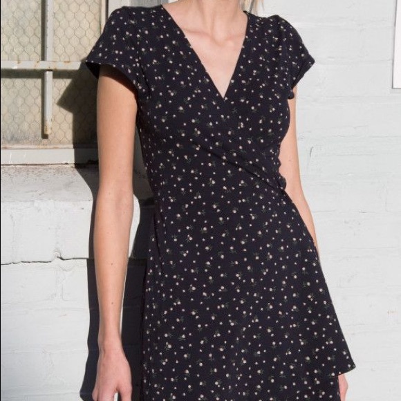 Brandy Melville Dresses Brandy Melville Robbie Wrap Dress Poshmark